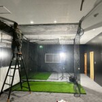 ゴルフネット設置工事