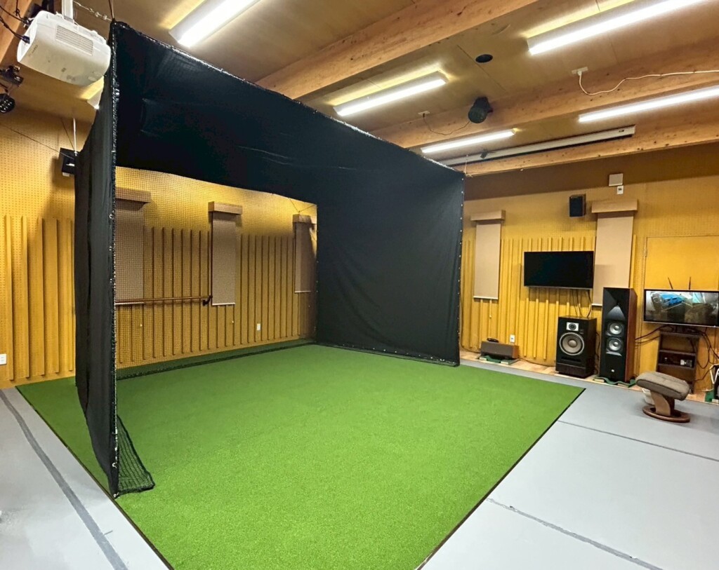 インドアゴルフネット設置工事