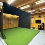 インドアゴルフネット設置工事