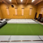 インドアゴルフネット設置工事