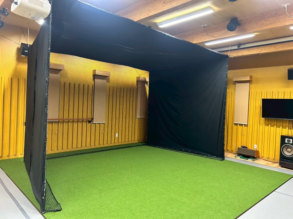 インドアゴルフネット設置工事