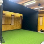 インドアゴルフネット設置工事