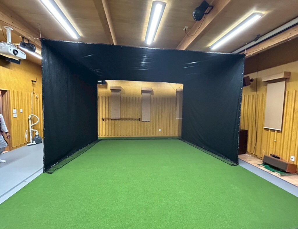 インドアゴルフネット設置工事