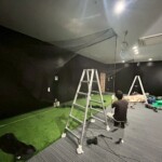 ゴルフネット設置工事