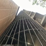 落下防止ネット設置工事
