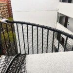 落下防止ネット設置工事