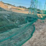 下ワイヤー設置工事