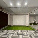 インドアゴルフネット増設工事