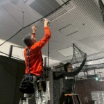 ゴルフネット設置工事