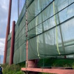 遮光ネット張替工事
