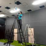 ゴルフネット設置工事