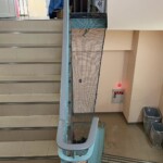 落下防止ネット設置工事